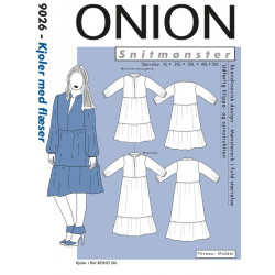 købe forfader Der er en tendens Skjorte og skjortekjole Onion snitmønster plusmode