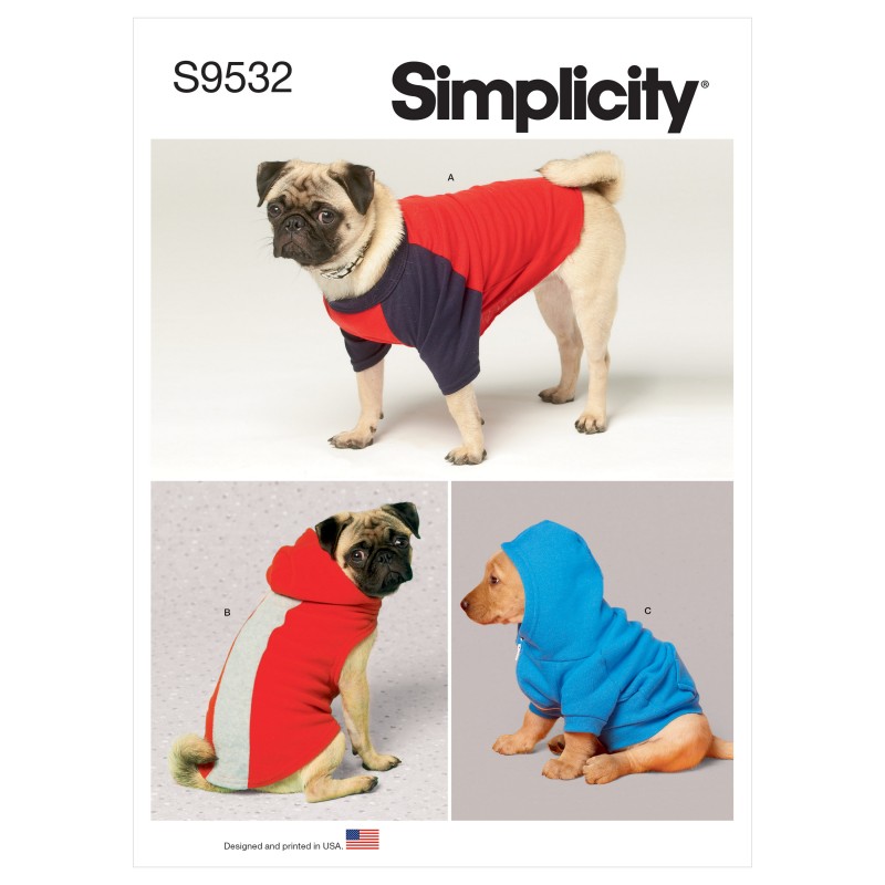 gradvist Sump sandaler Hunde tøj snitmønster