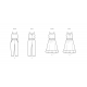 Pigetøj kjole og buksedragt New look snitmønster N6783