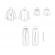 Jakke shorts og bukser New look snitmønster easy N6780
