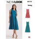 Sommerkjole New Look snitmønster easy N6778